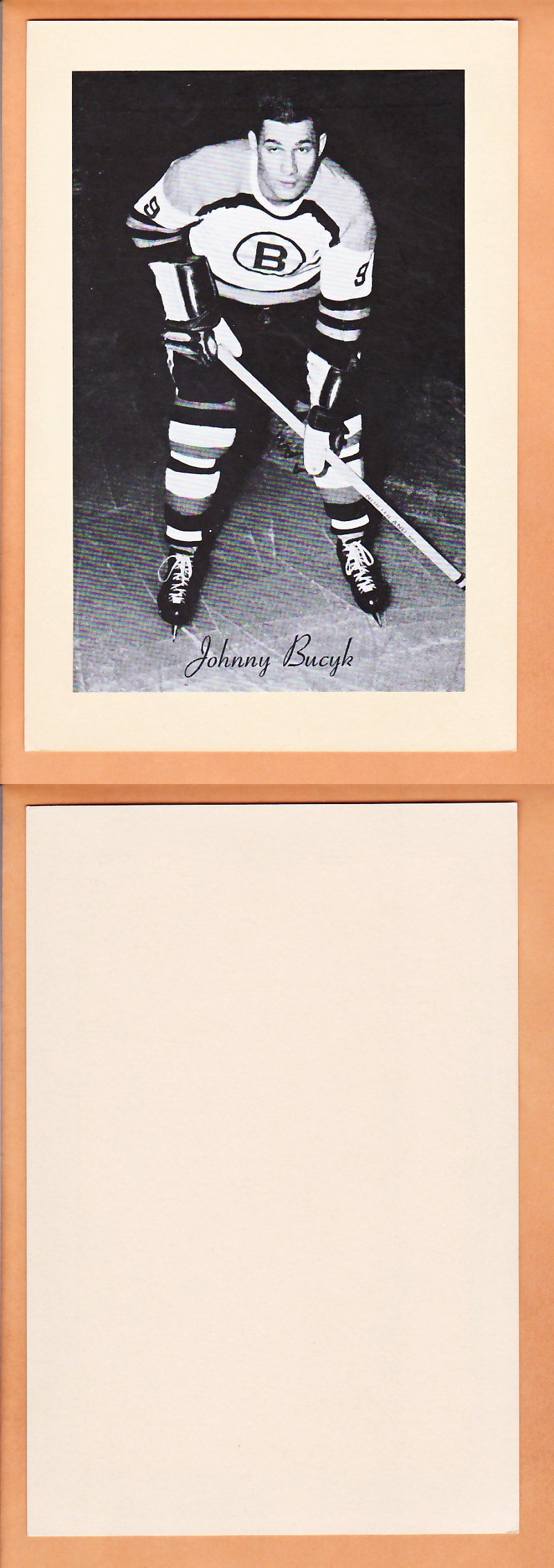 1945-64 BEEHIVE PHOTO GR.2 J.BUCYK photo 1945-64 BEEHIVE PHOTO GR.2 J.BUCYK photo