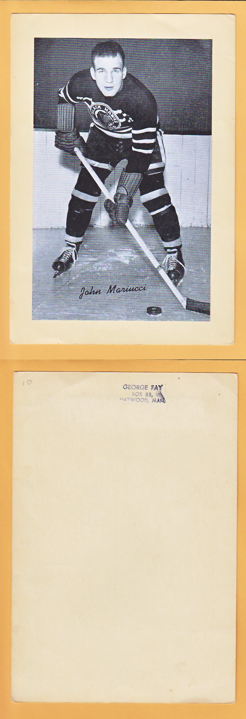 1934-43 BEEHIVE PHOTO GR.1 J.MARIUCCI photo