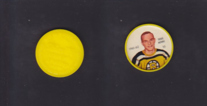 1961-62 SHIRRIFF/SALADA HOCKEY COIN #10 D.MOHNS photo 1961-62 SHIRRIFF/SALADA HOCKEY COIN #10 D.MOHNS photo