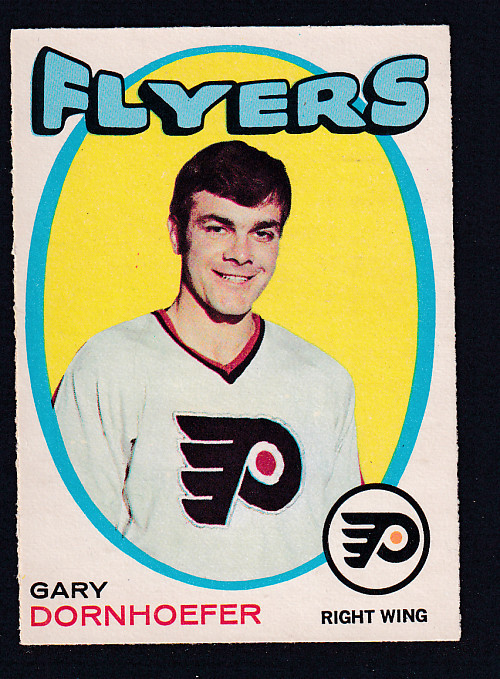 1971-72 O-PEE-CHEE HOCKEY CARD #202 G. DORNHOEFER photo 1971-72 O-PEE-CHEE HOCKEY CARD #202 G. DORNHOEFER photo