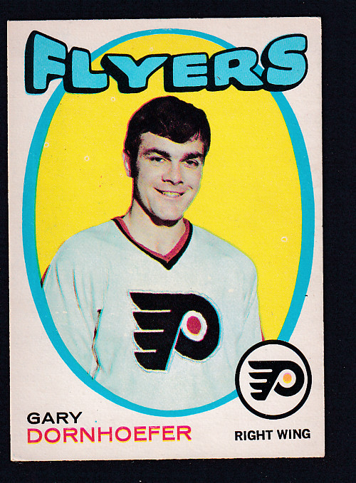 1971-72 O-PEE-CHEE HOCKEY CARD #202 G. DORNHOEFER photo 1971-72 O-PEE-CHEE HOCKEY CARD #202 G. DORNHOEFER photo