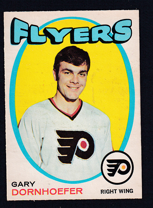 1971-72 O-PEE-CHEE HOCKEY CARD #202 G. DORNHOEFER photo 1971-72 O-PEE-CHEE HOCKEY CARD #202 G. DORNHOEFER photo