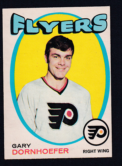 1971-72 O-PEE-CHEE HOCKEY CARD #202 G. DORNHOEFER photo 1971-72 O-PEE-CHEE HOCKEY CARD #202 G. DORNHOEFER photo