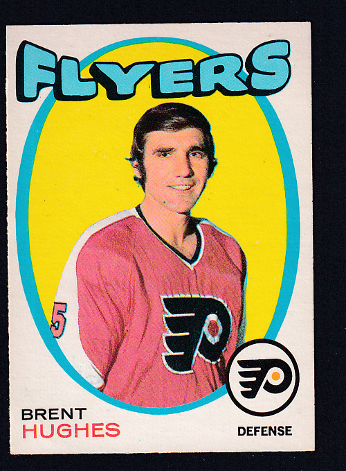 1971-72 O-PEE-CHEE HOCKEY CARD #205 B. HUGHES photo 1971-72 O-PEE-CHEE HOCKEY CARD #205 B. HUGHES photo