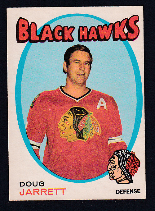 1971-72 O-PEE-CHEE HOCKEY CARD #208 D. JARRETT photo 1971-72 O-PEE-CHEE HOCKEY CARD #208 D. JARRETT photo