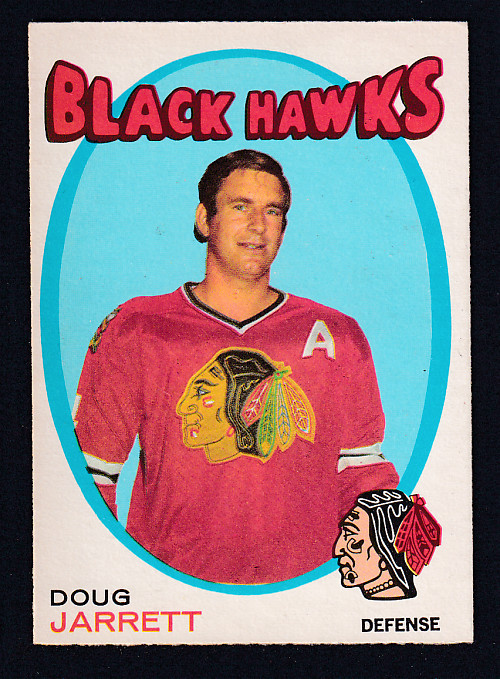 1971-72 O-PEE-CHEE HOCKEY CARD #208 D. JARRETT photo 1971-72 O-PEE-CHEE HOCKEY CARD #208 D. JARRETT photo