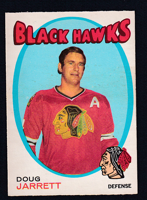 1971-72 O-PEE-CHEE HOCKEY CARD #208 D. JARRETT photo 1971-72 O-PEE-CHEE HOCKEY CARD #208 D. JARRETT photo