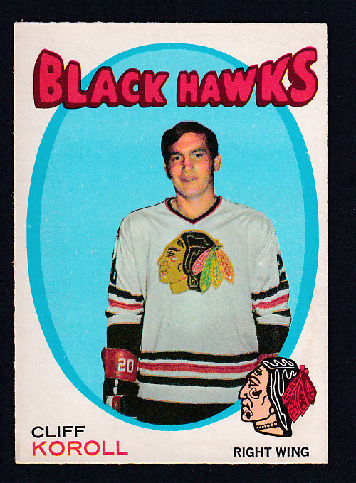 1971-72 O-PEE-CHEE HOCKEY CARD #209 C. KOROLL photo 1971-72 O-PEE-CHEE HOCKEY CARD #209 C. KOROLL photo