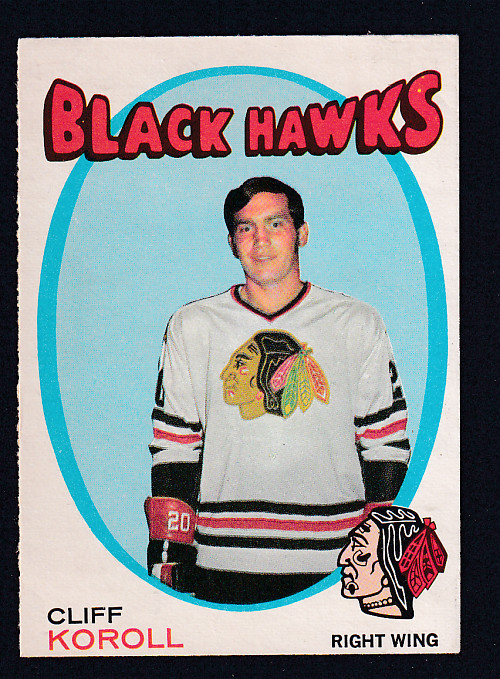 1971-72 O-PEE-CHEE HOCKEY CARD #209 C. KOROLL photo 1971-72 O-PEE-CHEE HOCKEY CARD #209 C. KOROLL photo