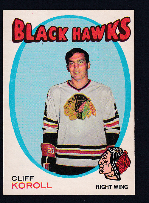 1971-72 O-PEE-CHEE HOCKEY CARD #209 C. KOROLL photo 1971-72 O-PEE-CHEE HOCKEY CARD #209 C. KOROLL photo