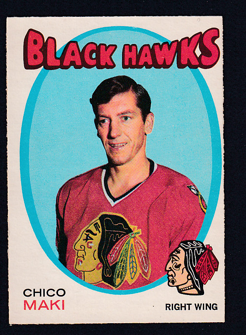 1971-72 O-PEE-CHEE HOCKEY CARD #210 C. MAKI photo 1971-72 O-PEE-CHEE HOCKEY CARD #210 C. MAKI photo