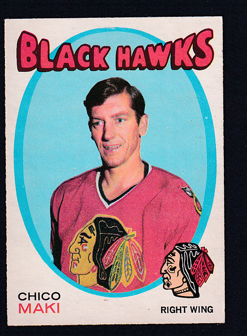 1971-72 O-PEE-CHEE HOCKEY CARD #210 C. MAKI photo 1971-72 O-PEE-CHEE HOCKEY CARD #210 C. MAKI photo