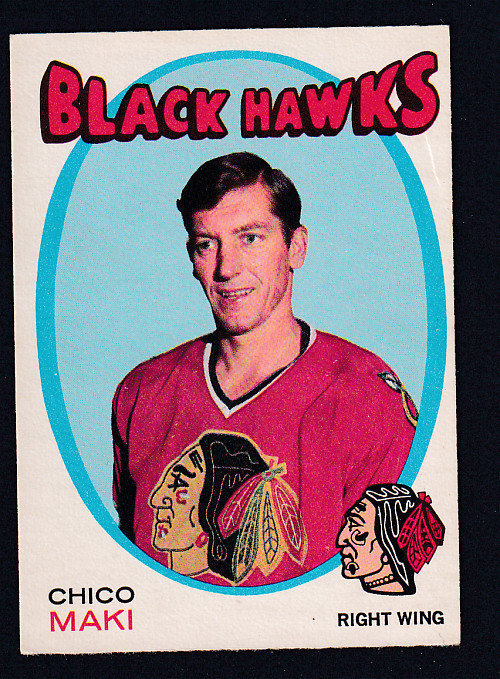 1971-72 O-PEE-CHEE HOCKEY CARD #210 C. MAKI photo 1971-72 O-PEE-CHEE HOCKEY CARD #210 C. MAKI photo