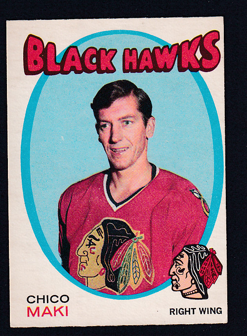 1971-72 O-PEE-CHEE HOCKEY CARD #210 C. MAKI photo 1971-72 O-PEE-CHEE HOCKEY CARD #210 C. MAKI photo