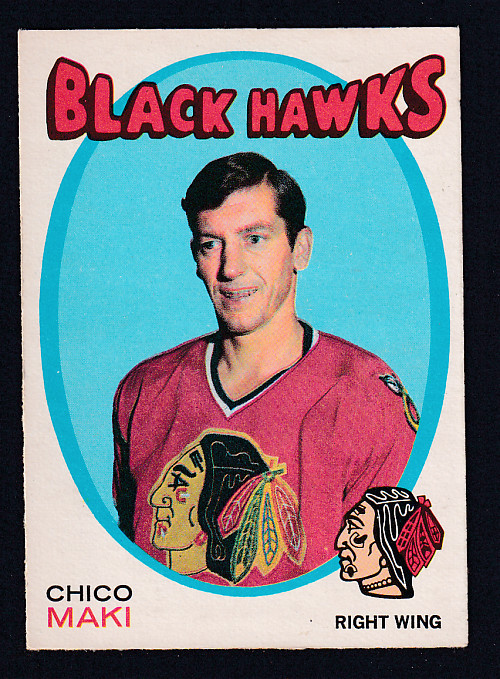 1971-72 O-PEE-CHEE HOCKEY CARD #210 C. MAKI photo 1971-72 O-PEE-CHEE HOCKEY CARD #210 C. MAKI photo