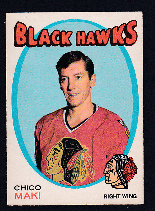1971-72 O-PEE-CHEE HOCKEY CARD #210 C. MAKI photo 1971-72 O-PEE-CHEE HOCKEY CARD #210 C. MAKI photo