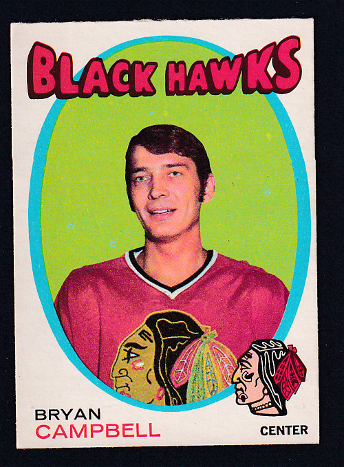 1971-72 O-PEE-CHEE HOCKEY CARD #214 B. CAMPBELL photo 1971-72 O-PEE-CHEE HOCKEY CARD #214 B. CAMPBELL photo