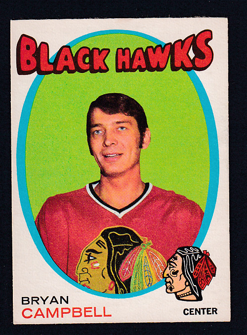 1971-72 O-PEE-CHEE HOCKEY CARD #214 B. CAMPBELL photo 1971-72 O-PEE-CHEE HOCKEY CARD #214 B. CAMPBELL photo