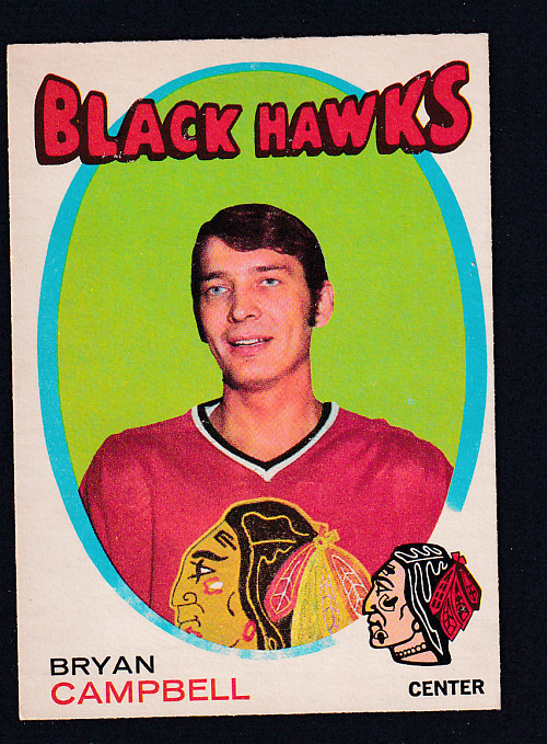 1971-72 O-PEE-CHEE HOCKEY CARD #214 B. CAMPBELL photo 1971-72 O-PEE-CHEE HOCKEY CARD #214 B. CAMPBELL photo