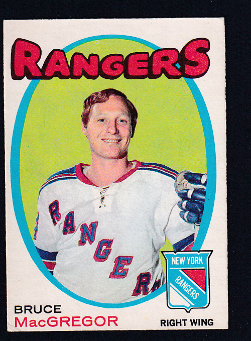 1971-72 O-PEE-CHEE HOCKEY CARD #216 B. MACGREGOR photo 1971-72 O-PEE-CHEE HOCKEY CARD #216 B. MACGREGOR photo