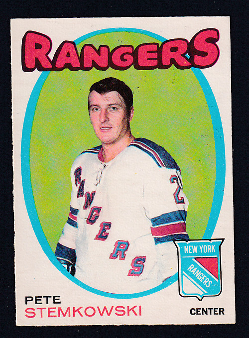 1971-72 O-PEE-CHEE HOCKEY CARD #217 P. STEMKOWSKI photo 1971-72 O-PEE-CHEE HOCKEY CARD #217 P. STEMKOWSKI photo