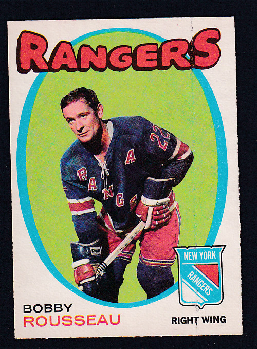1971-72 O-PEE-CHEE HOCKEY CARD #218 B. ROUSSEAU photo 1971-72 O-PEE-CHEE HOCKEY CARD #218 B. ROUSSEAU photo