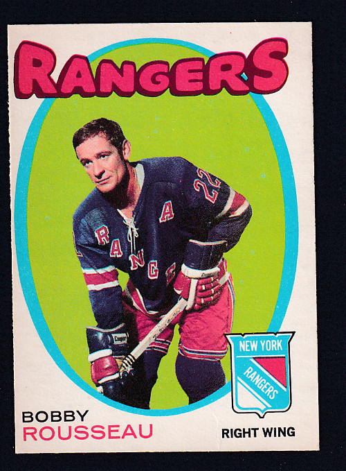 1971-72 O-PEE-CHEE HOCKEY CARD #218 B. ROUSSEAU photo 1971-72 O-PEE-CHEE HOCKEY CARD #218 B. ROUSSEAU photo
