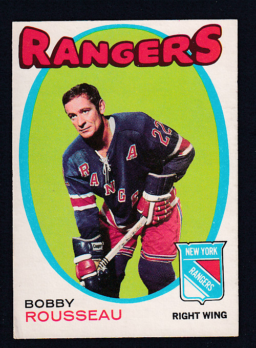 1971-72 O-PEE-CHEE HOCKEY CARD #218 B. ROUSSEAU photo 1971-72 O-PEE-CHEE HOCKEY CARD #218 B. ROUSSEAU photo