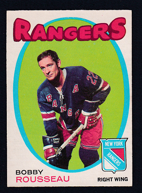1971-72 O-PEE-CHEE HOCKEY CARD #218 B. ROUSSEAU photo 1971-72 O-PEE-CHEE HOCKEY CARD #218 B. ROUSSEAU photo