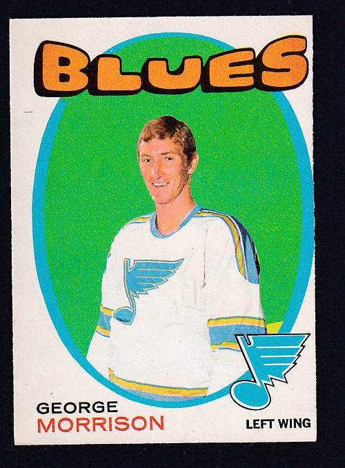 1971-72 O-PEE-CHEE HOCKEY CARD #223 G. MORRISON photo 1971-72 O-PEE-CHEE HOCKEY CARD #223 G. MORRISON photo
