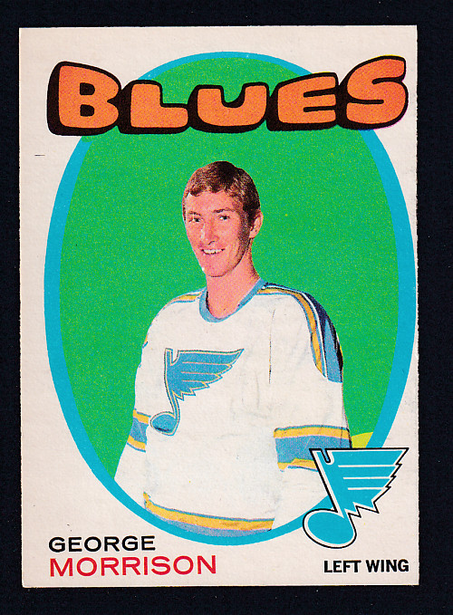 1971-72 O-PEE-CHEE HOCKEY CARD #223 G. MORRISON photo 1971-72 O-PEE-CHEE HOCKEY CARD #223 G. MORRISON photo