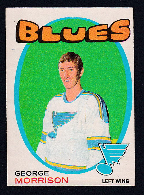 1971-72 O-PEE-CHEE HOCKEY CARD #223 G. MORRISON photo 1971-72 O-PEE-CHEE HOCKEY CARD #223 G. MORRISON photo