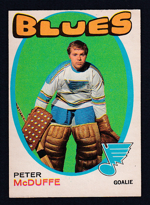 1971-72 O-PEE-CHEE HOCKEY CARD #225 P. MCDUFFE photo 1971-72 O-PEE-CHEE HOCKEY CARD #225 P. MCDUFFE photo