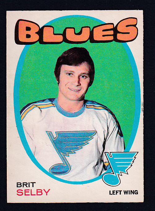 1971-72 O-PEE-CHEE HOCKEY CARD #226 B. SELBY photo 1971-72 O-PEE-CHEE HOCKEY CARD #226 B. SELBY photo