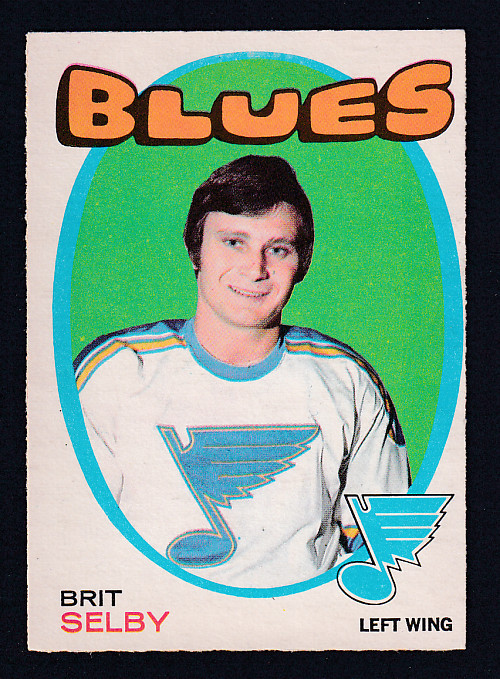 1971-72 O-PEE-CHEE HOCKEY CARD #226 B. SELBY photo 1971-72 O-PEE-CHEE HOCKEY CARD #226 B. SELBY photo