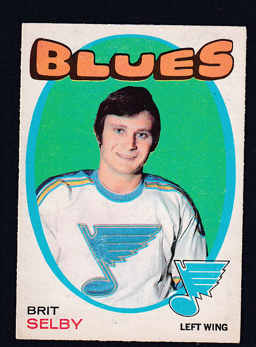 1971-72 O-PEE-CHEE HOCKEY CARD #226 B. SELBY photo 1971-72 O-PEE-CHEE HOCKEY CARD #226 B. SELBY photo
