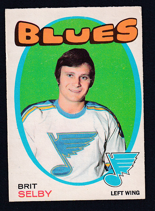 1971-72 O-PEE-CHEE HOCKEY CARD #226 B. SELBY photo 1971-72 O-PEE-CHEE HOCKEY CARD #226 B. SELBY photo