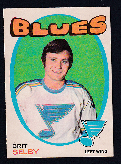 1971-72 O-PEE-CHEE HOCKEY CARD #226 B. SELBY photo 1971-72 O-PEE-CHEE HOCKEY CARD #226 B. SELBY photo