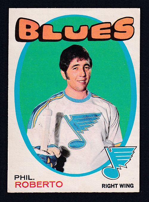 1971-72 O-PEE-CHEE HOCKEY CARD #228 P. ROBERTO photo 1971-72 O-PEE-CHEE HOCKEY CARD #228 P. ROBERTO photo