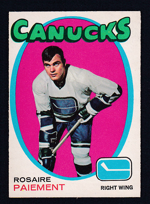 1971-72 O-PEE-CHEE HOCKEY CARD #233 R. PAIEMENT photo 1971-72 O-PEE-CHEE HOCKEY CARD #233 R. PAIEMENT photo