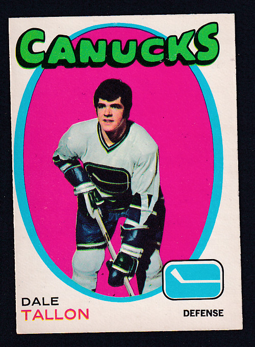 1971-72 O-PEE-CHEE HOCKEY CARD #234 D. TALLON photo 1971-72 O-PEE-CHEE HOCKEY CARD #234 D. TALLON photo
