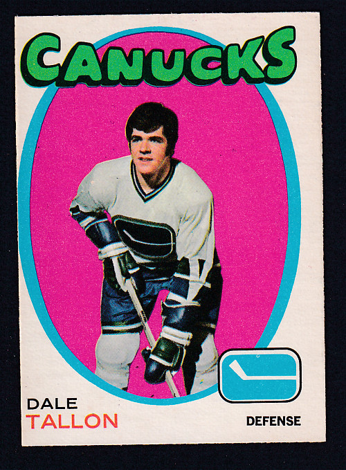 1971-72 O-PEE-CHEE HOCKEY CARD #234 D. TALLON photo 1971-72 O-PEE-CHEE HOCKEY CARD #234 D. TALLON photo