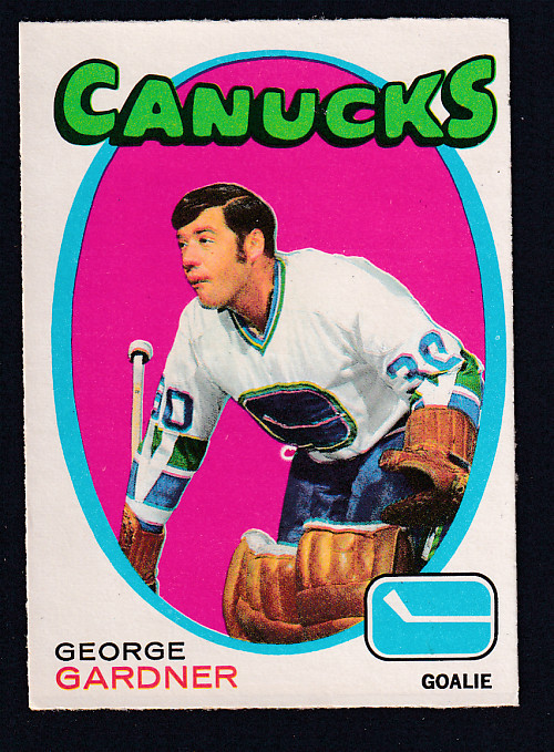 1971-72 O-PEE-CHEE HOCKEY CARD #235 G. GARDNER photo 1971-72 O-PEE-CHEE HOCKEY CARD #235 G. GARDNER photo