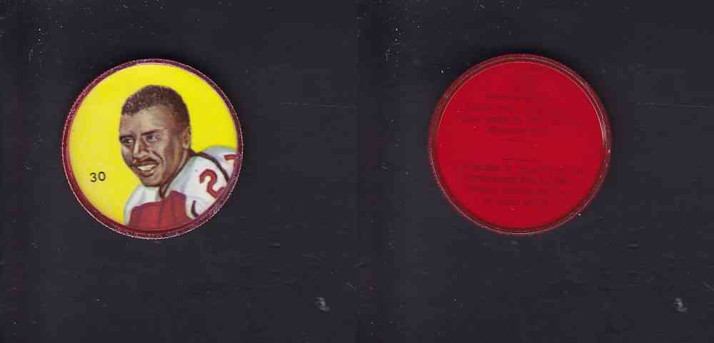 1963 CFL NALLEY'S COIN #30 E. WHITE photo 1963 CFL NALLEY'S COIN #30 E. WHITE photo