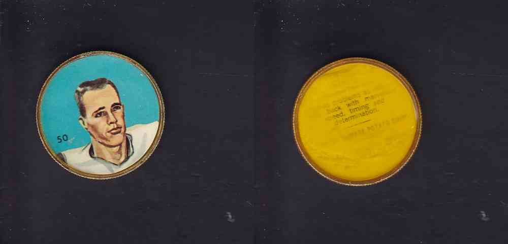 1963 CFL NALLEY'S COIN #50 G. HENLEY photo 1963 CFL NALLEY'S COIN #50 G. HENLEY photo