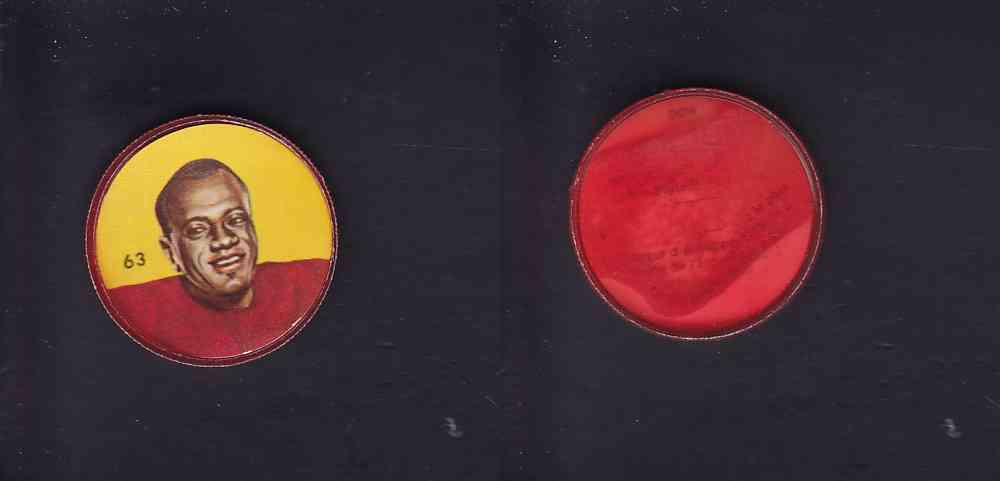 1963 CFL NALLEY'S COIN #63 D. CLARK photo 1963 CFL NALLEY'S COIN #63 D. CLARK photo