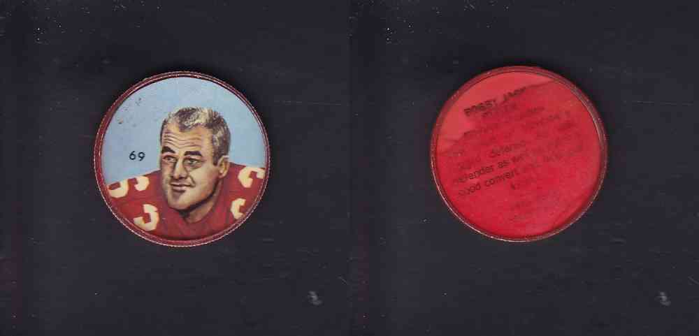 1963 CFL NALLEY'S COIN #69 B. OLIVER photo 1963 CFL NALLEY'S COIN #69 B. OLIVER photo