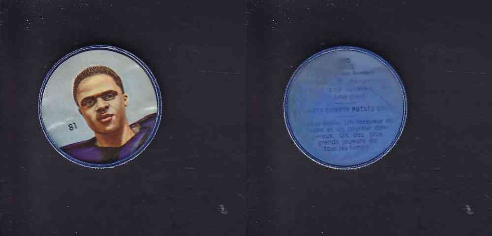 1963 CFL NALLEY'S COIN #81 L. LEWIS photo 1963 CFL NALLEY'S COIN #81 L. LEWIS photo