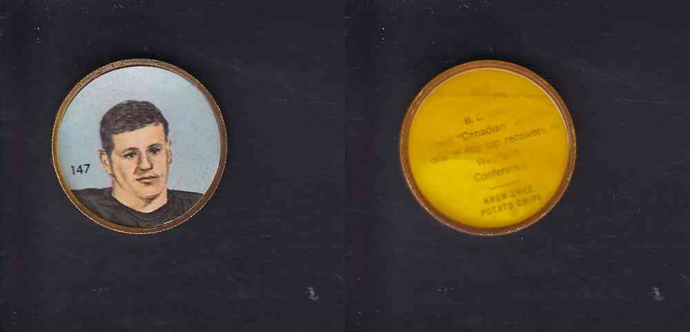 1963 CFL NALLEY'S COIN #147 P. CLARIDGE photo