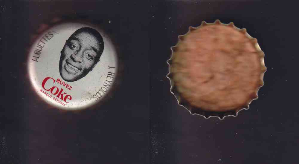 1965 CFL COCA COLA FOOTBALL CAP J. REYNOLDS photo 1965 CFL COCA COLA FOOTBALL CAP J. REYNOLDS photo